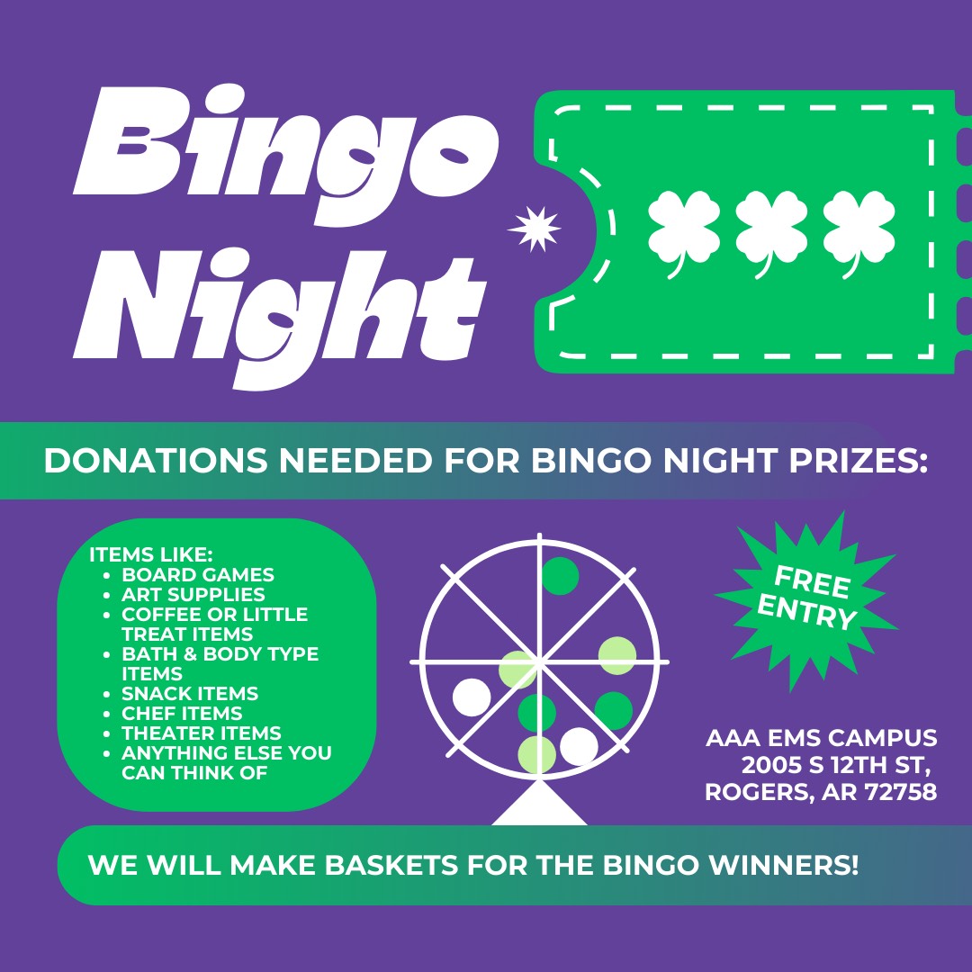 Bingo Donations