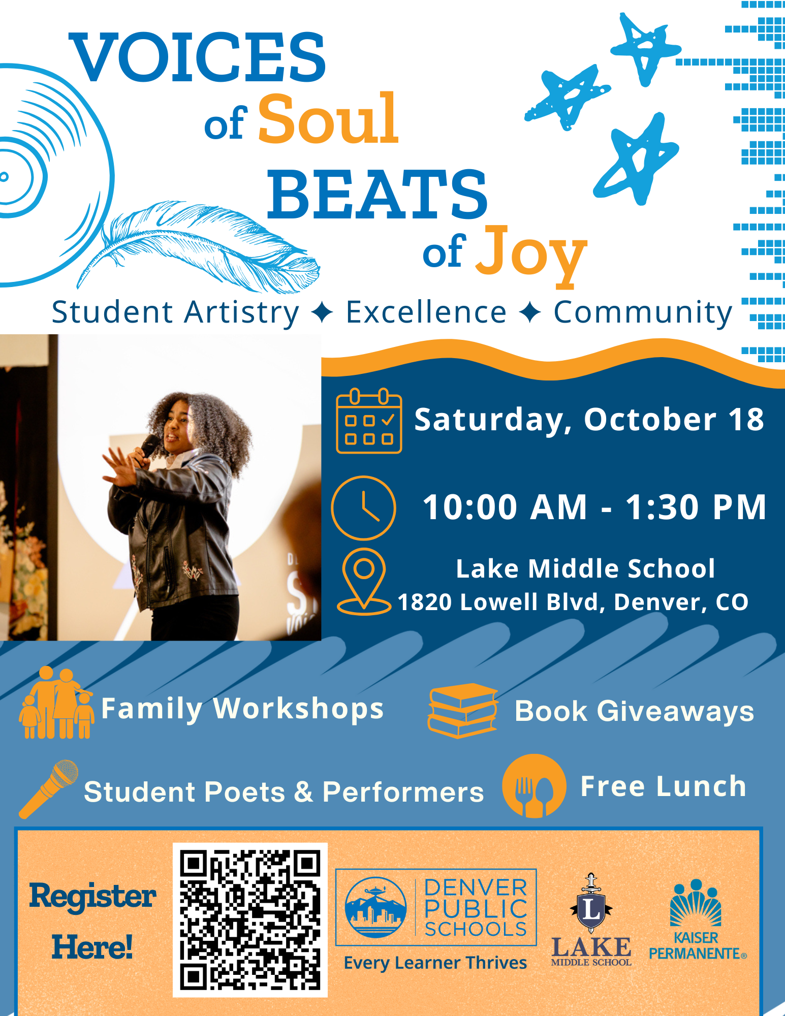 Voices of Soul Beats of Joy flyer