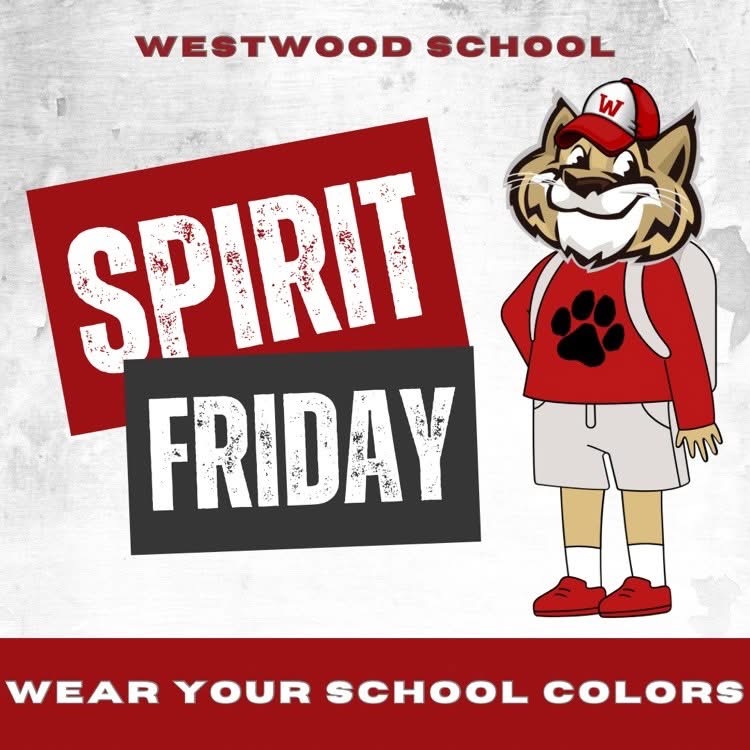 Spirit Friday reminder