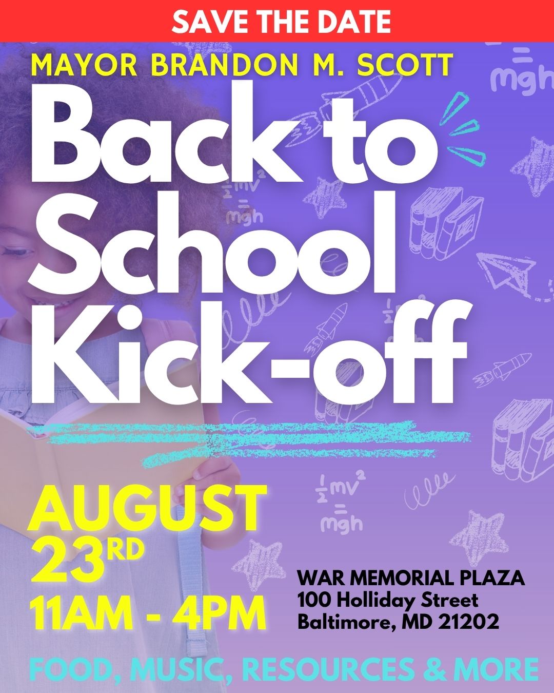 Mayor's Back to School Kick-off
