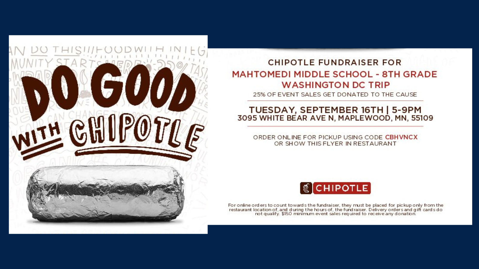 MMS Fundraiser