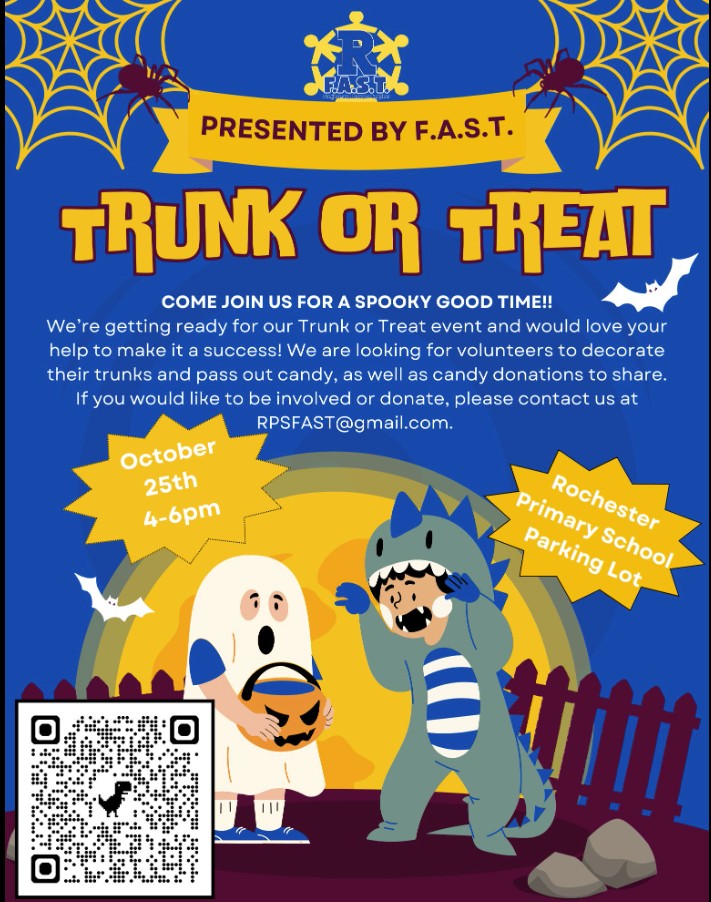 Trunk or Treat Poster Spanish