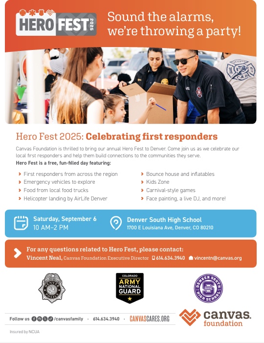 Hero fest flier