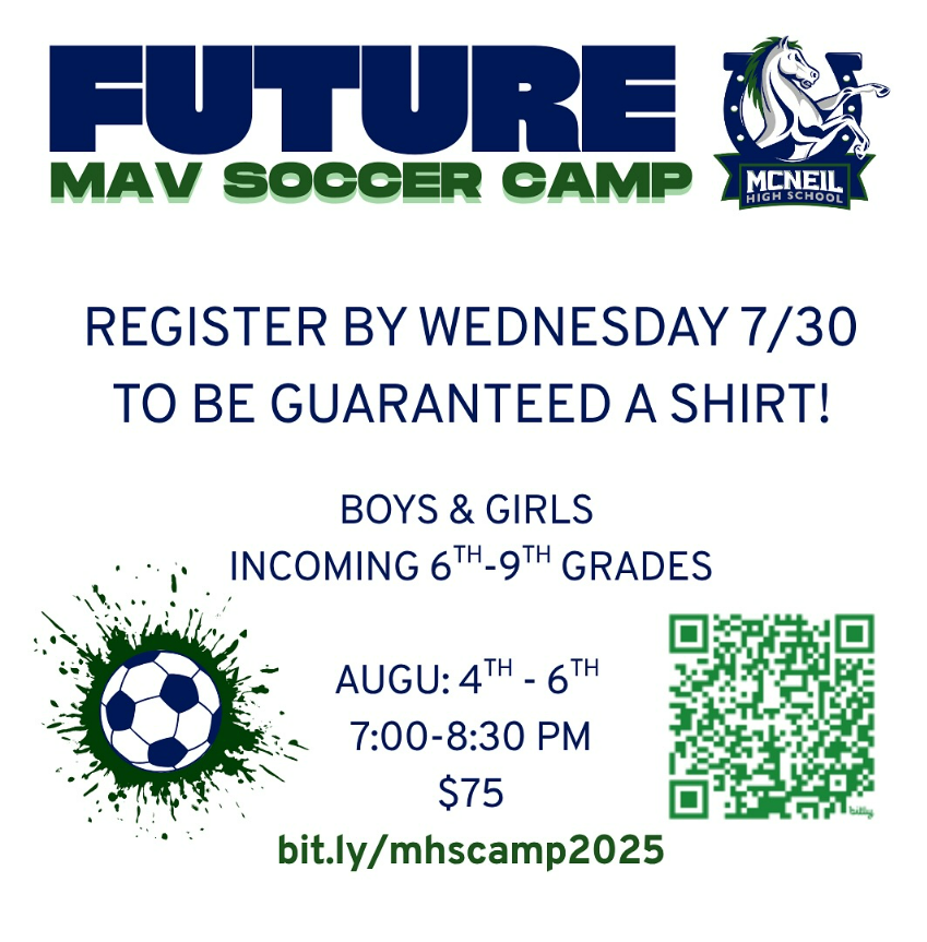 2025 Mav Soccer Camp