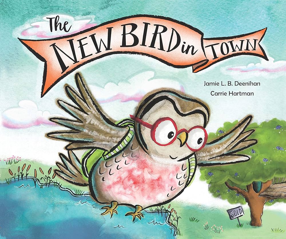 The New Bird in Town book cover owl