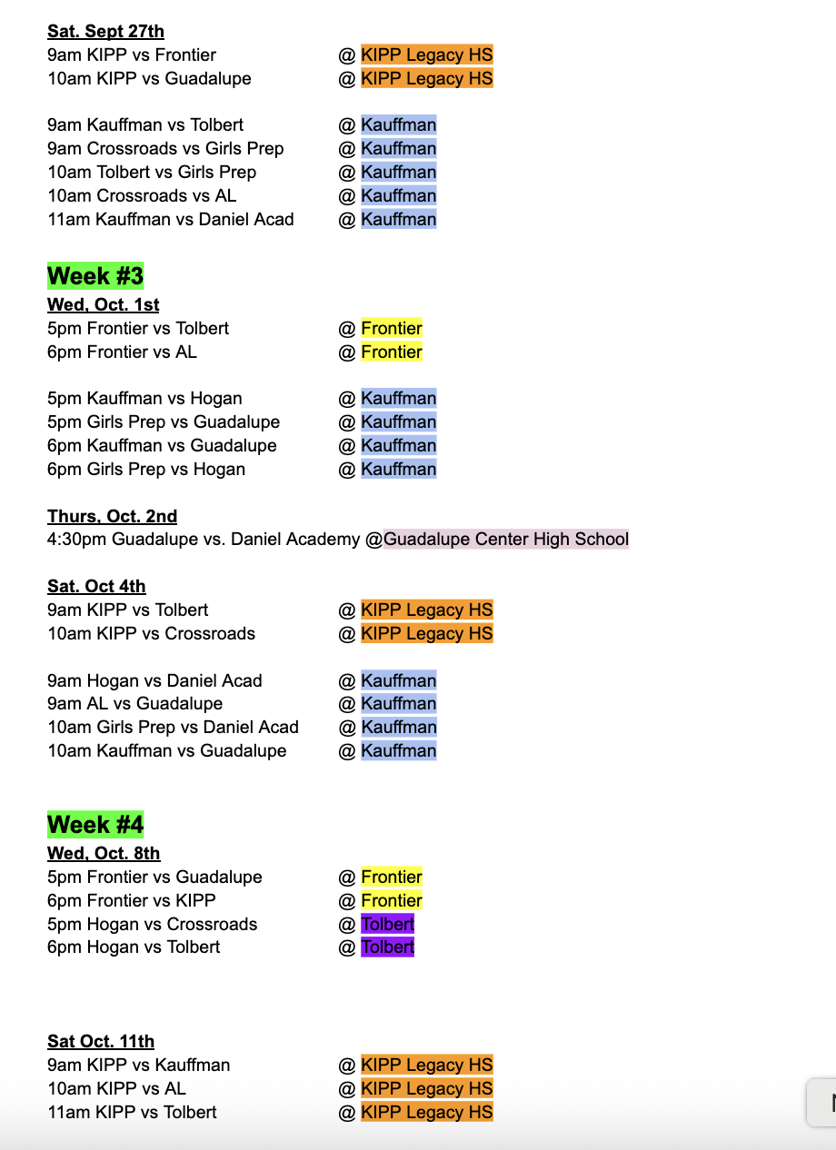 Girls VB