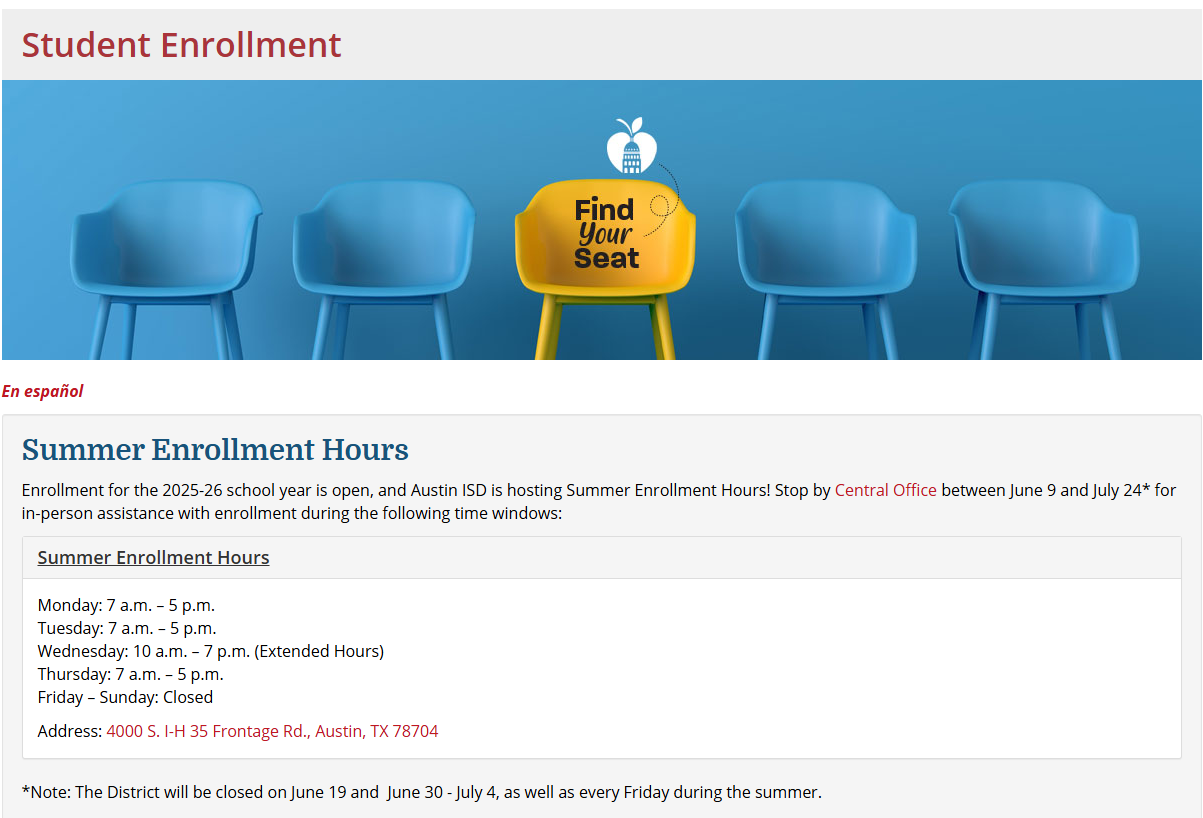 enrollement