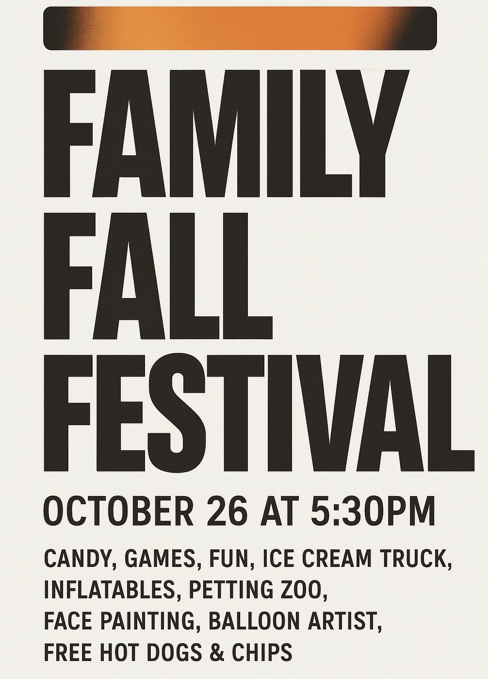 Family Fall Festival