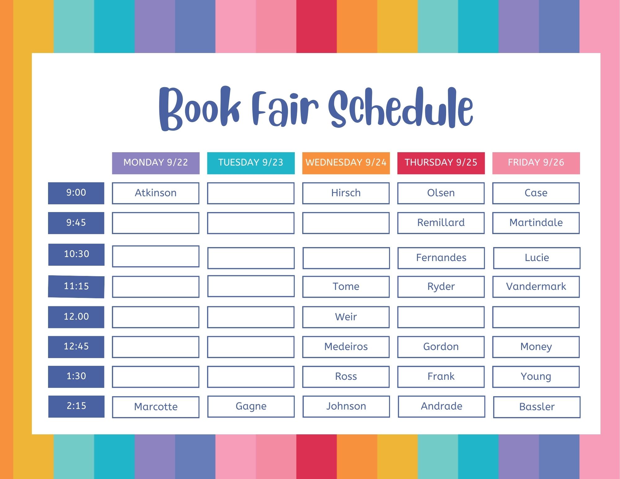 book fair