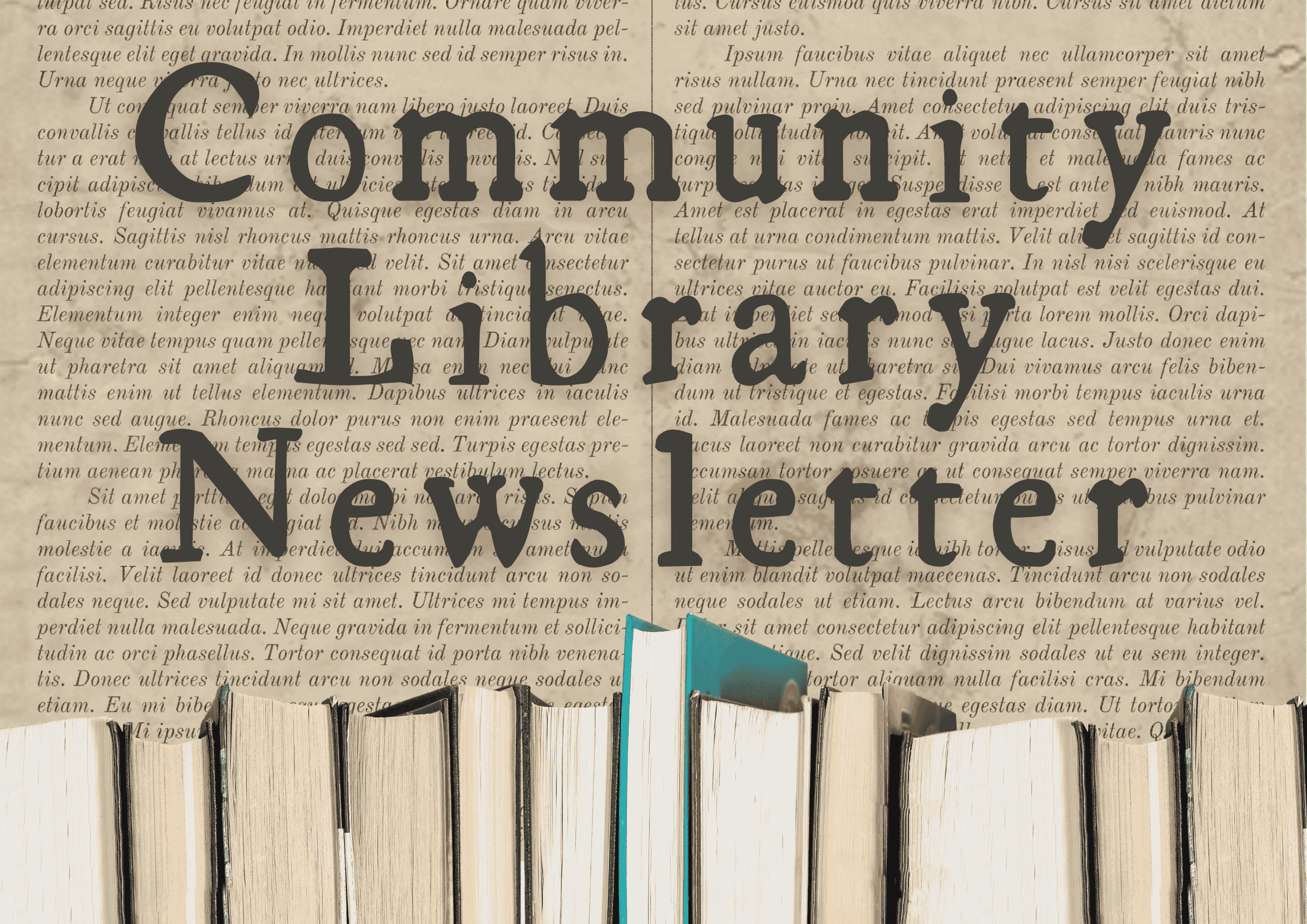 Link to Community Library Newsletter