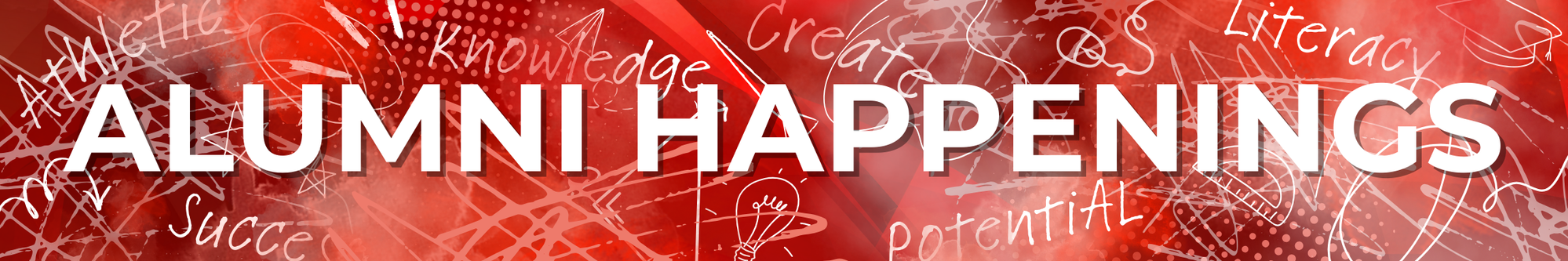 alumni happenings banner