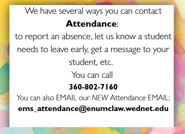 Attendance Contacts