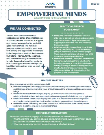 We are Connected Family Guide