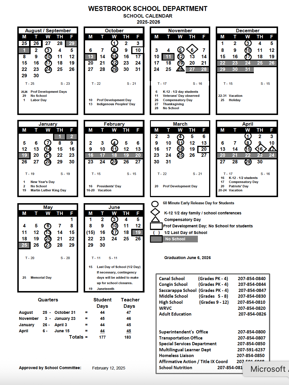 Calendar