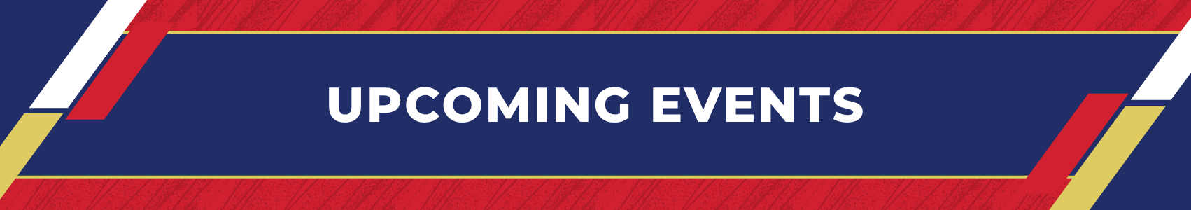 Decorative Graphic: Section header that reads "Upcoming Events"