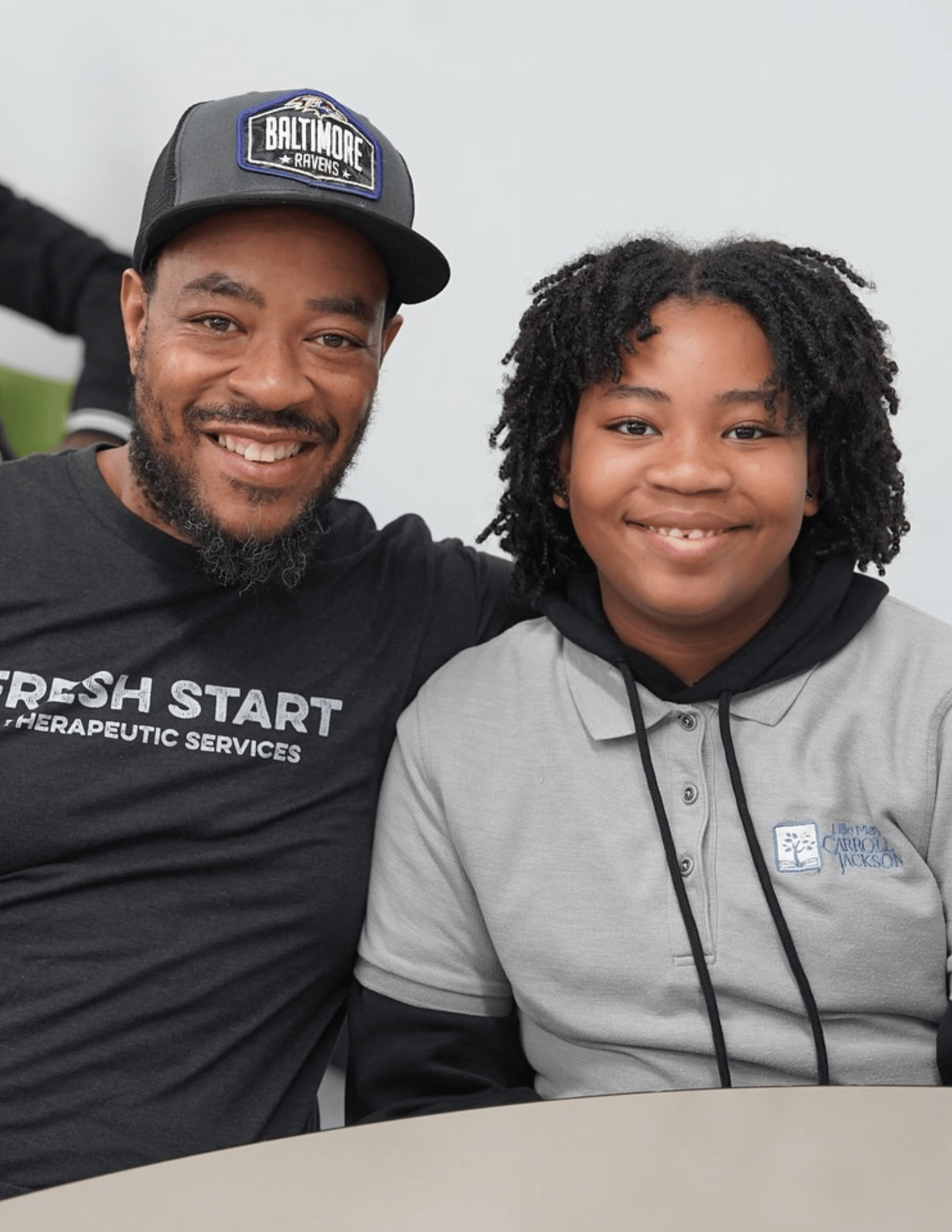 Dads and Donuts at Lillie May Carroll Jackson School