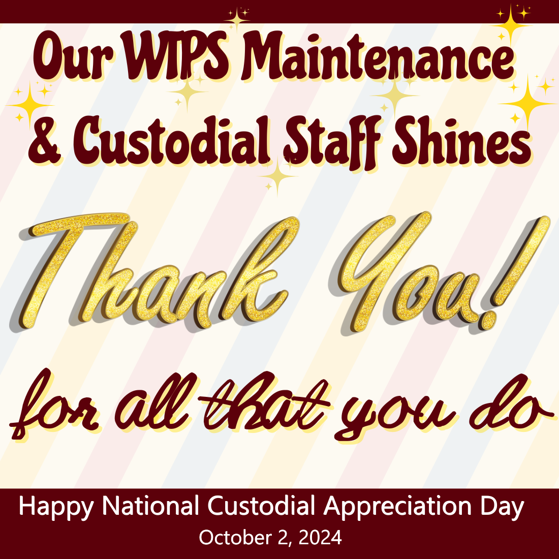 National Custodial Appreciation Day