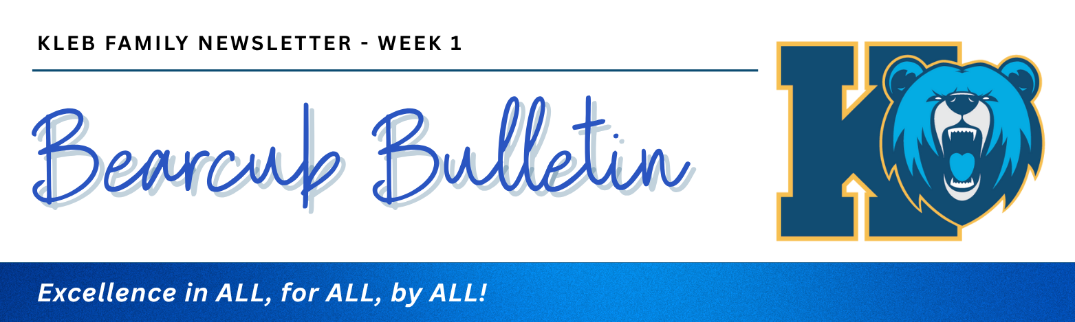 Bearcub Bulletin Header