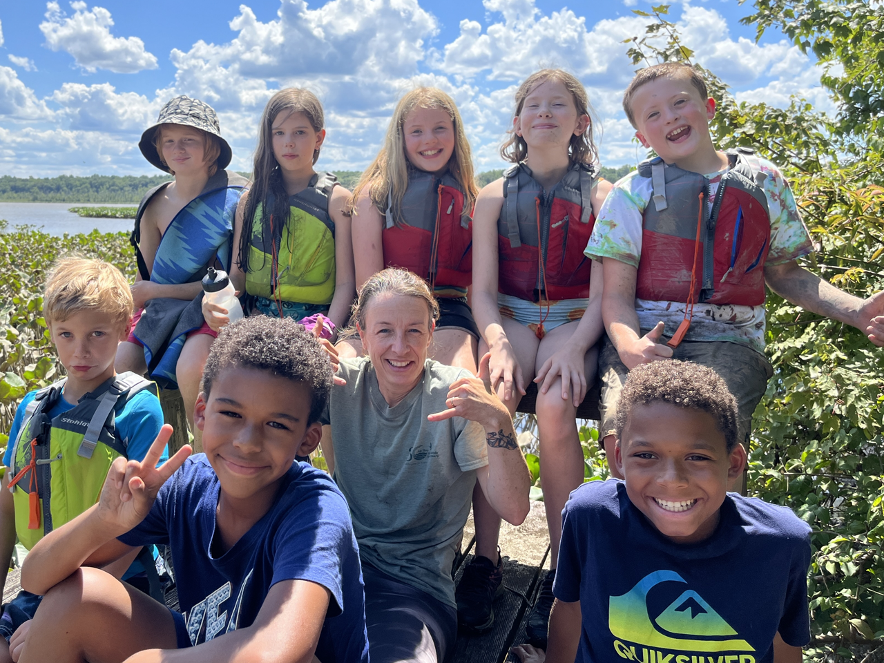 kids in life jackets