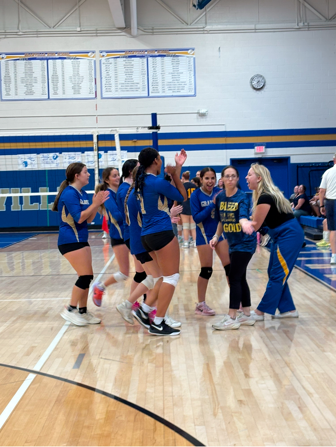 varsity volleyball pep rally - homecoming spirit week schedule - also in the district calendar of events on granvillecsd.org