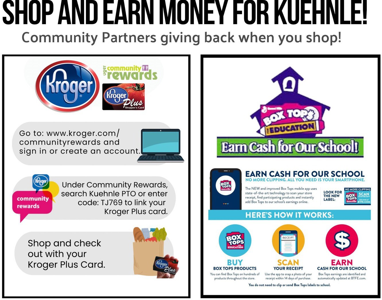 Shop and Earn Money For Kuehnle