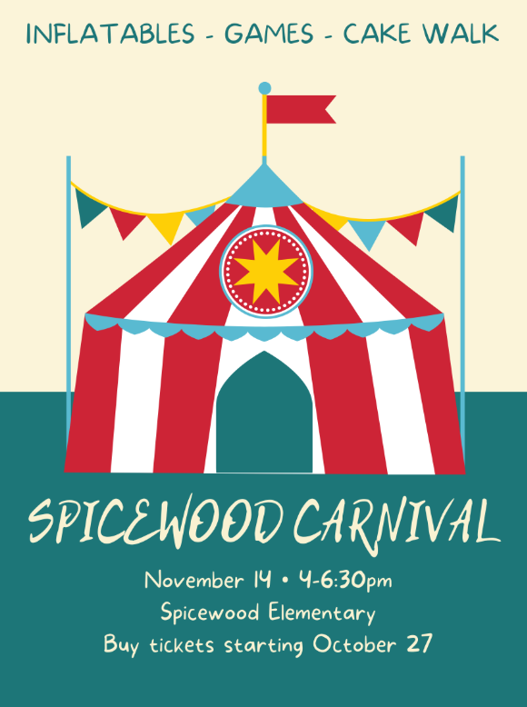 fall carnival flyer