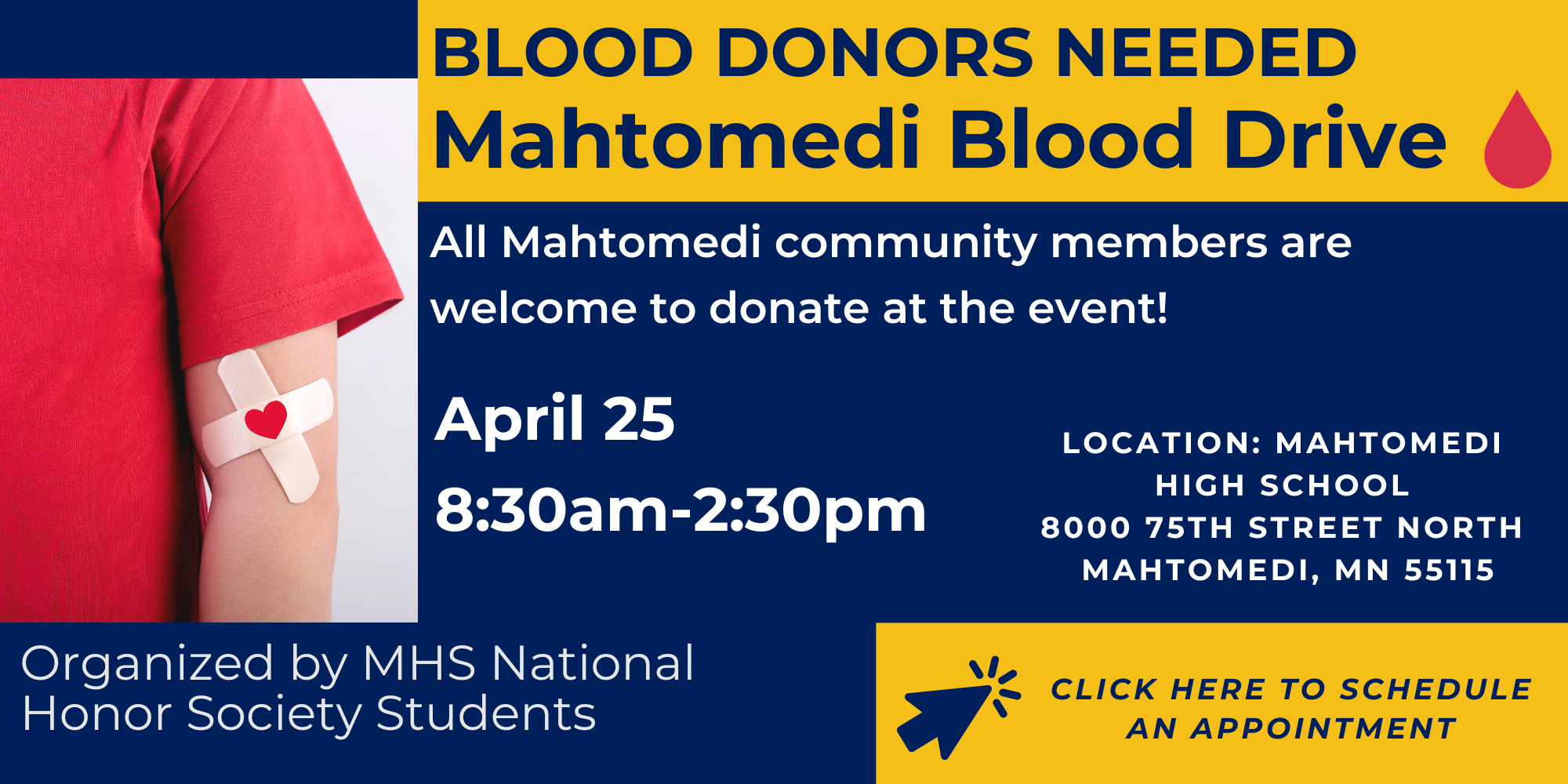 Blood Drive infographic