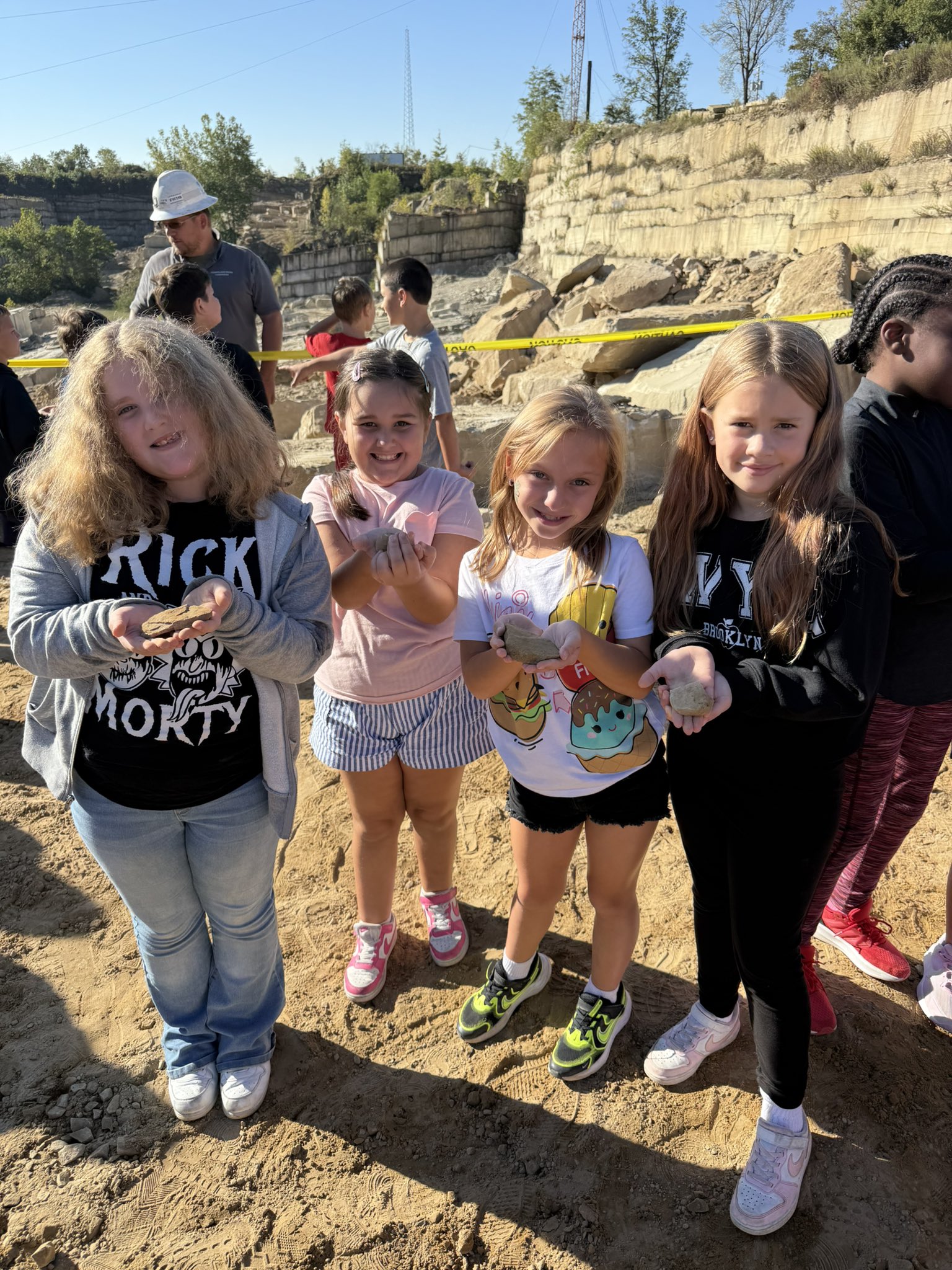 3rd Grade students at Quarry 3