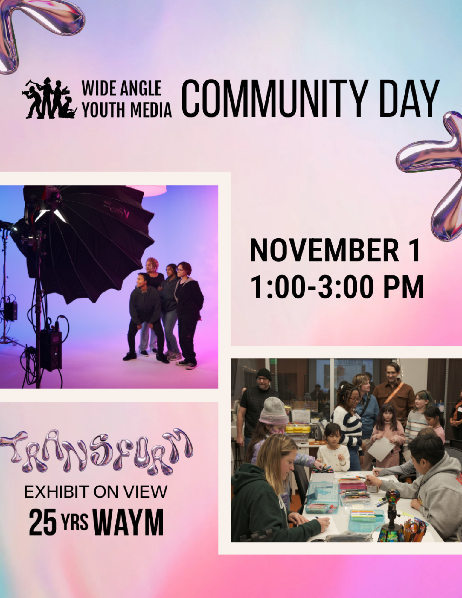 Día Comunitario de Wide Angle Youth Media