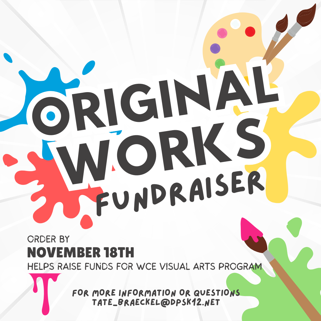 original works fundraiser | order by 11/18