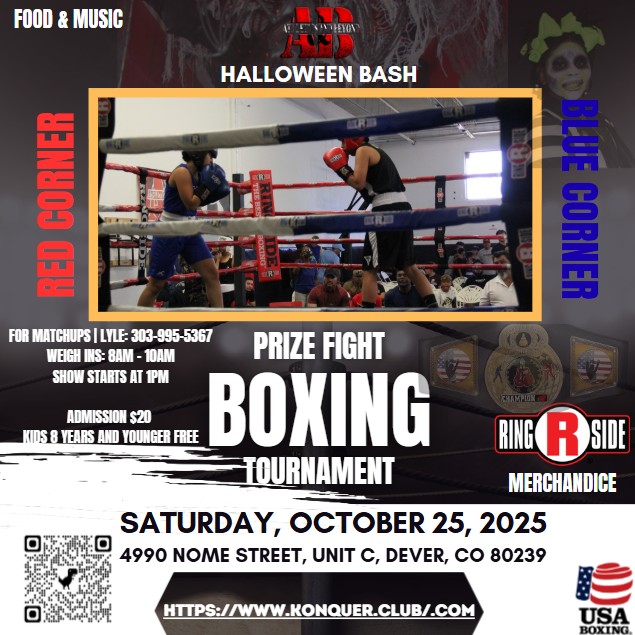 boxing flier