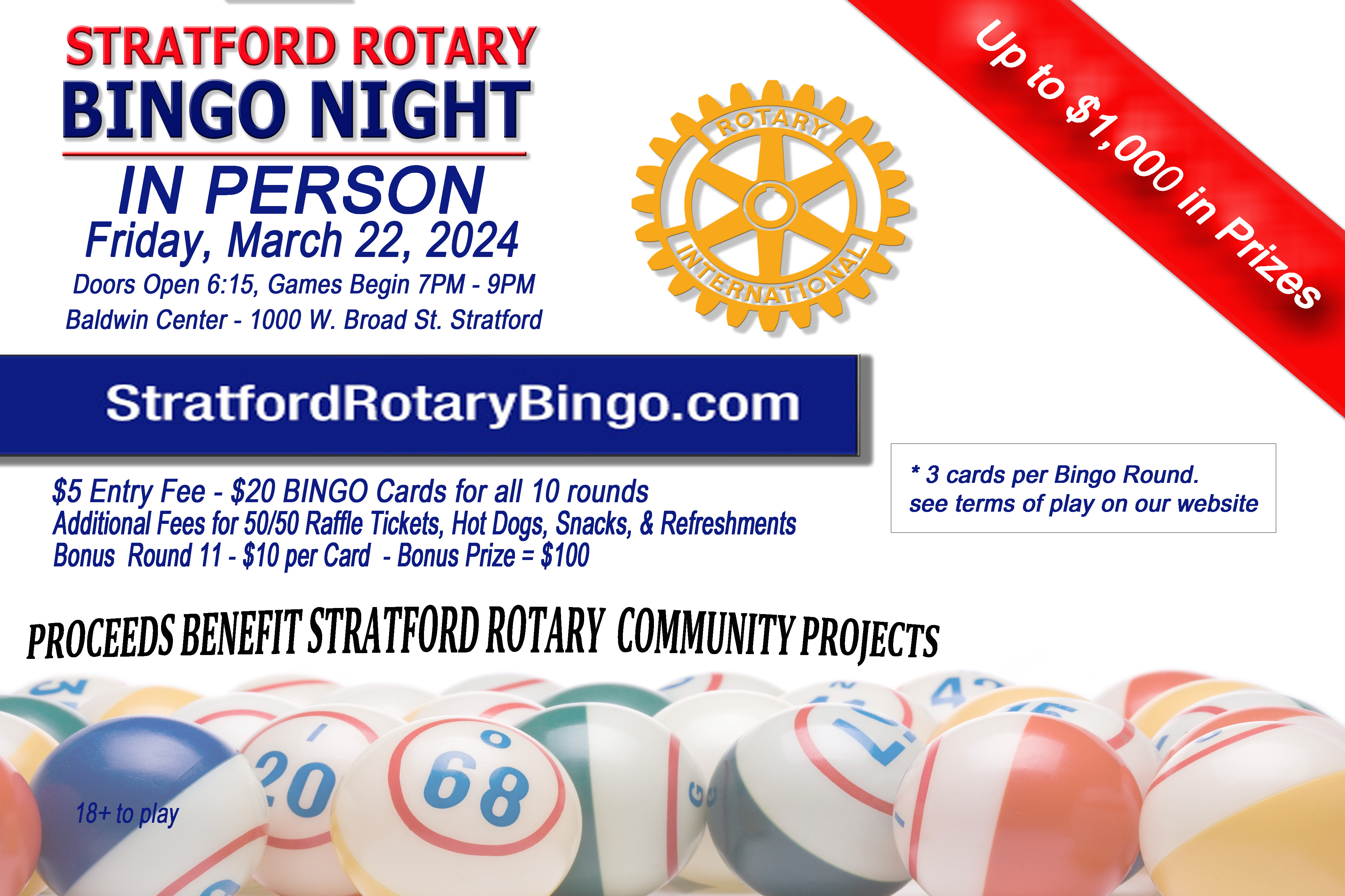 Rotary Bingo Night