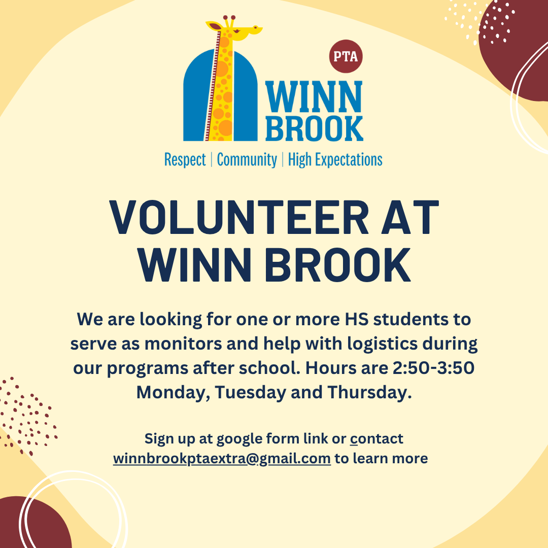 Student Volunteer Opportunities