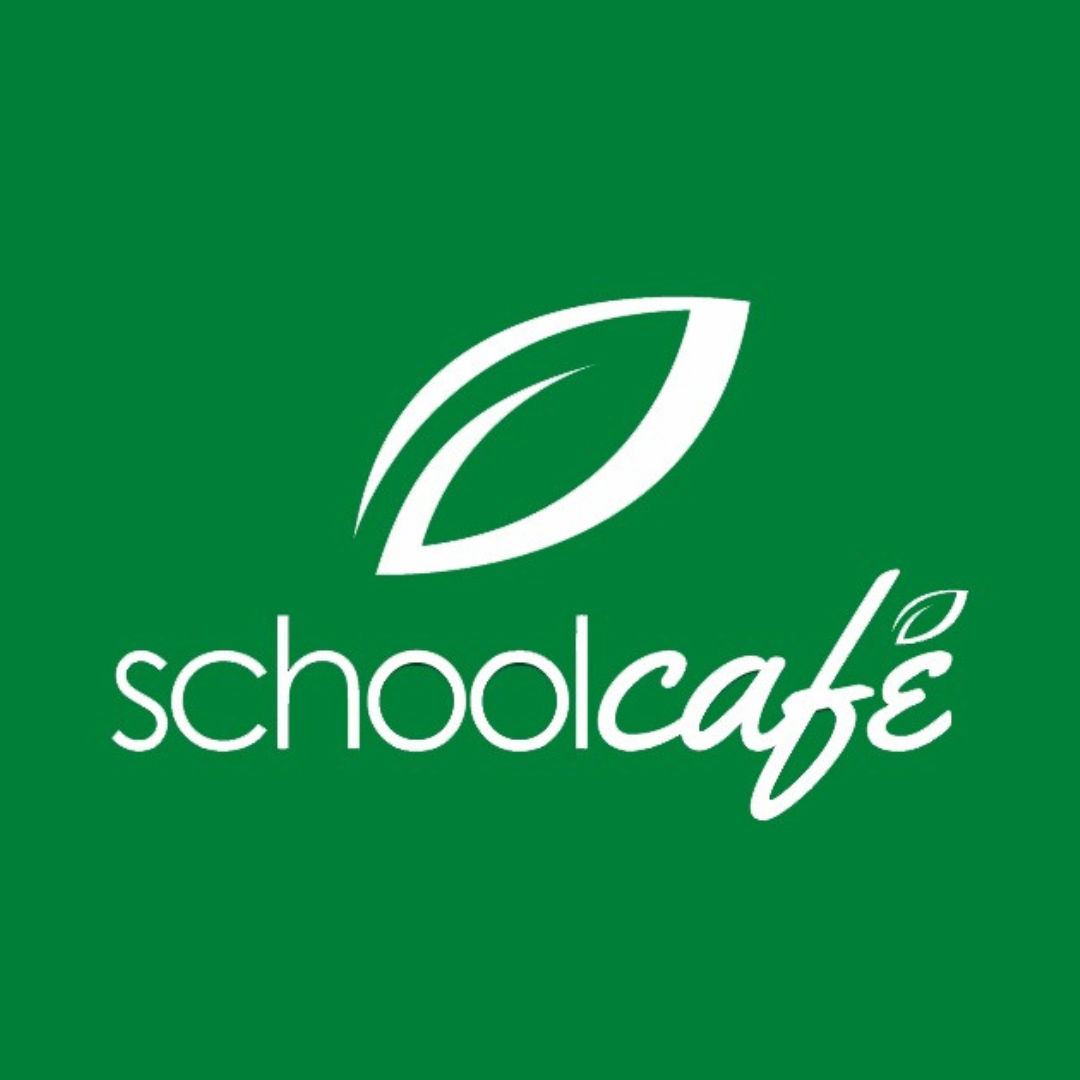SchoolCafé with a leaf above it