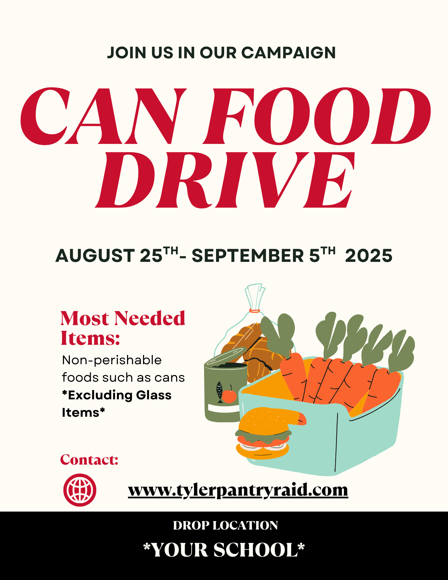canned food drive