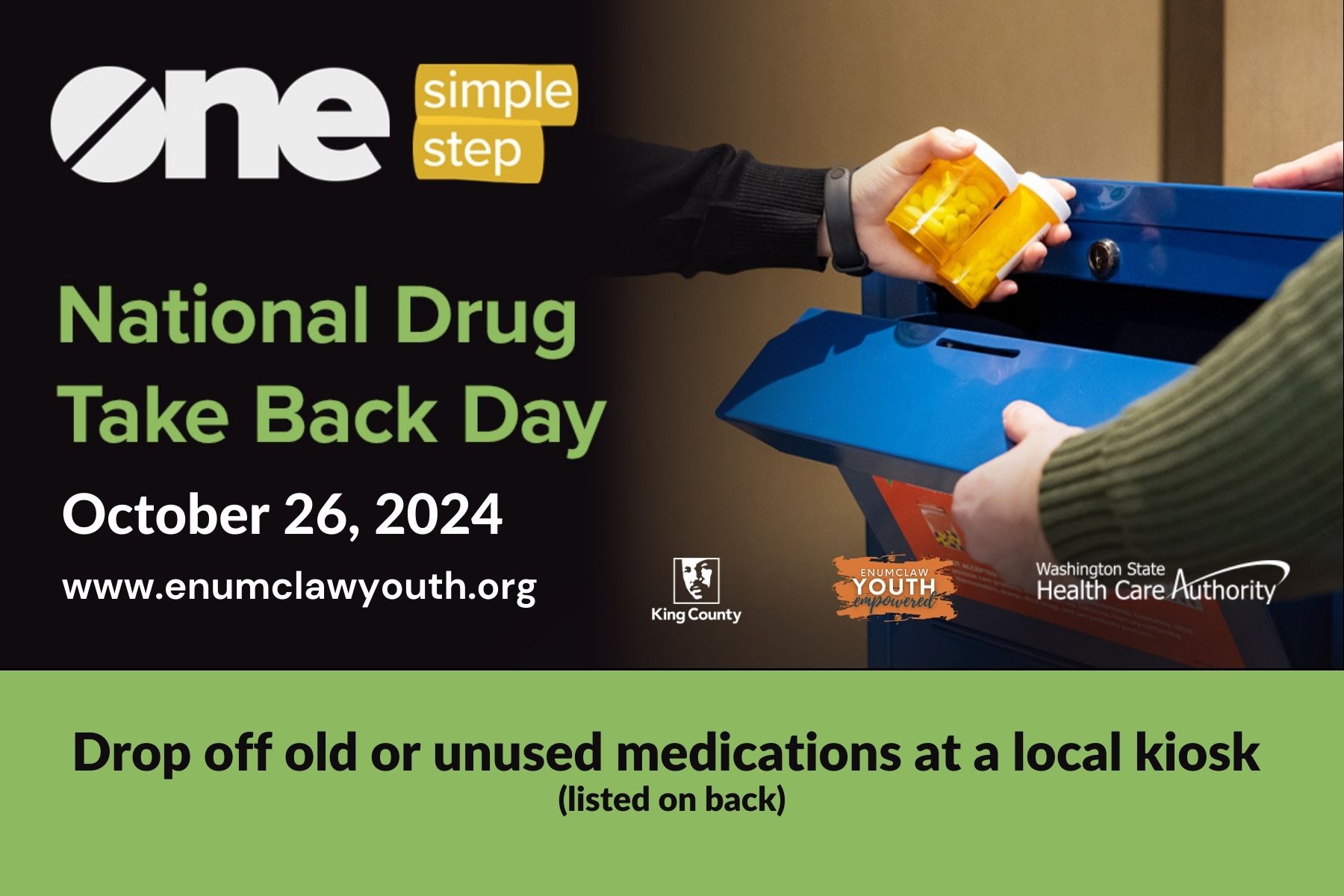 National Drug Take Back Day October 26, 2024