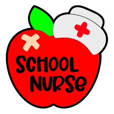 Apple with "School Nurse"