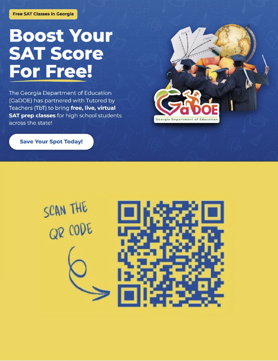 Free Virtual SAT Prep for Georgia High School Students!