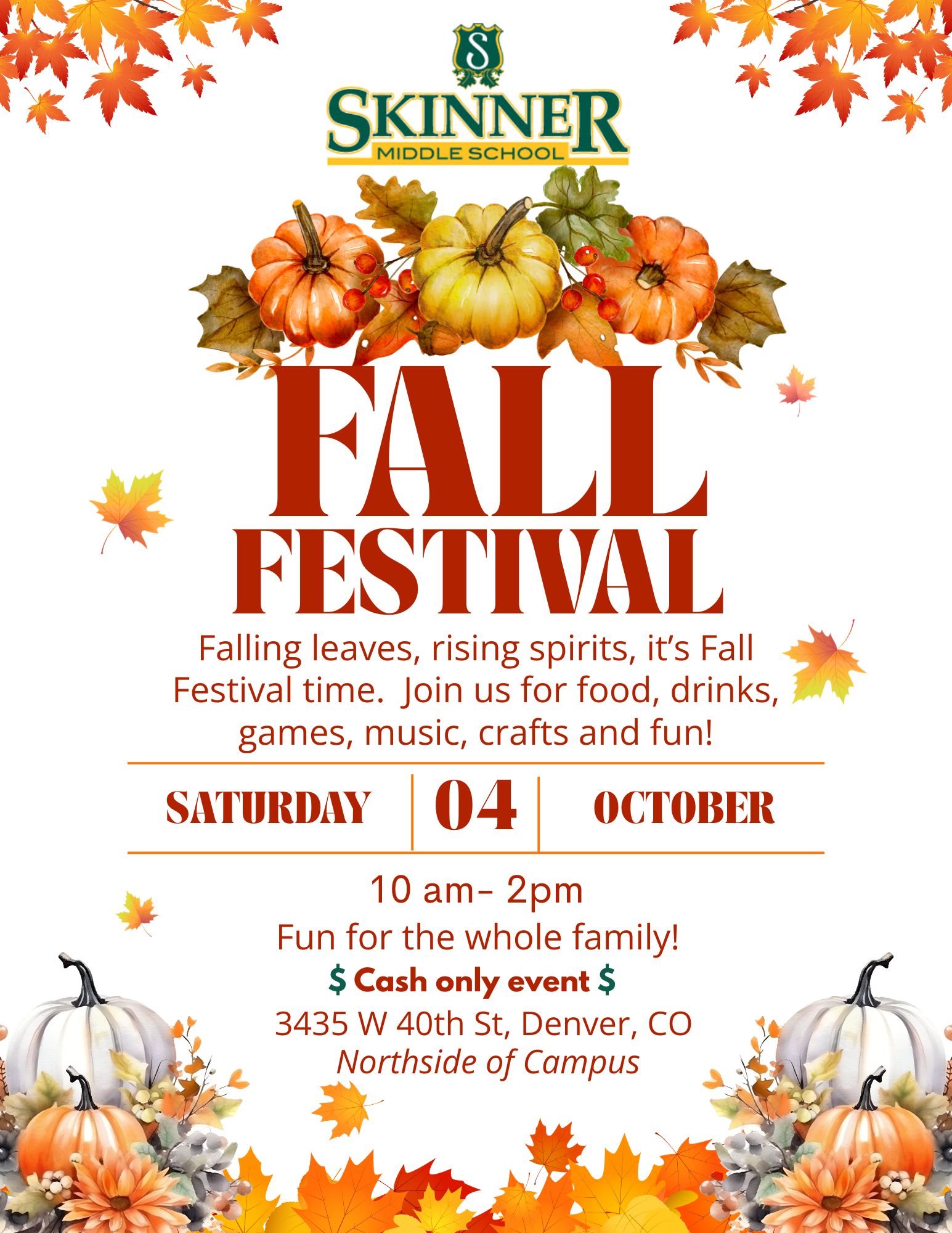 Skinner Middle School Fall Festival