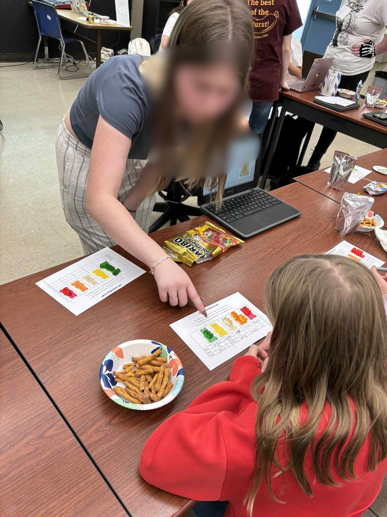 German Club Gummy Bear Activity