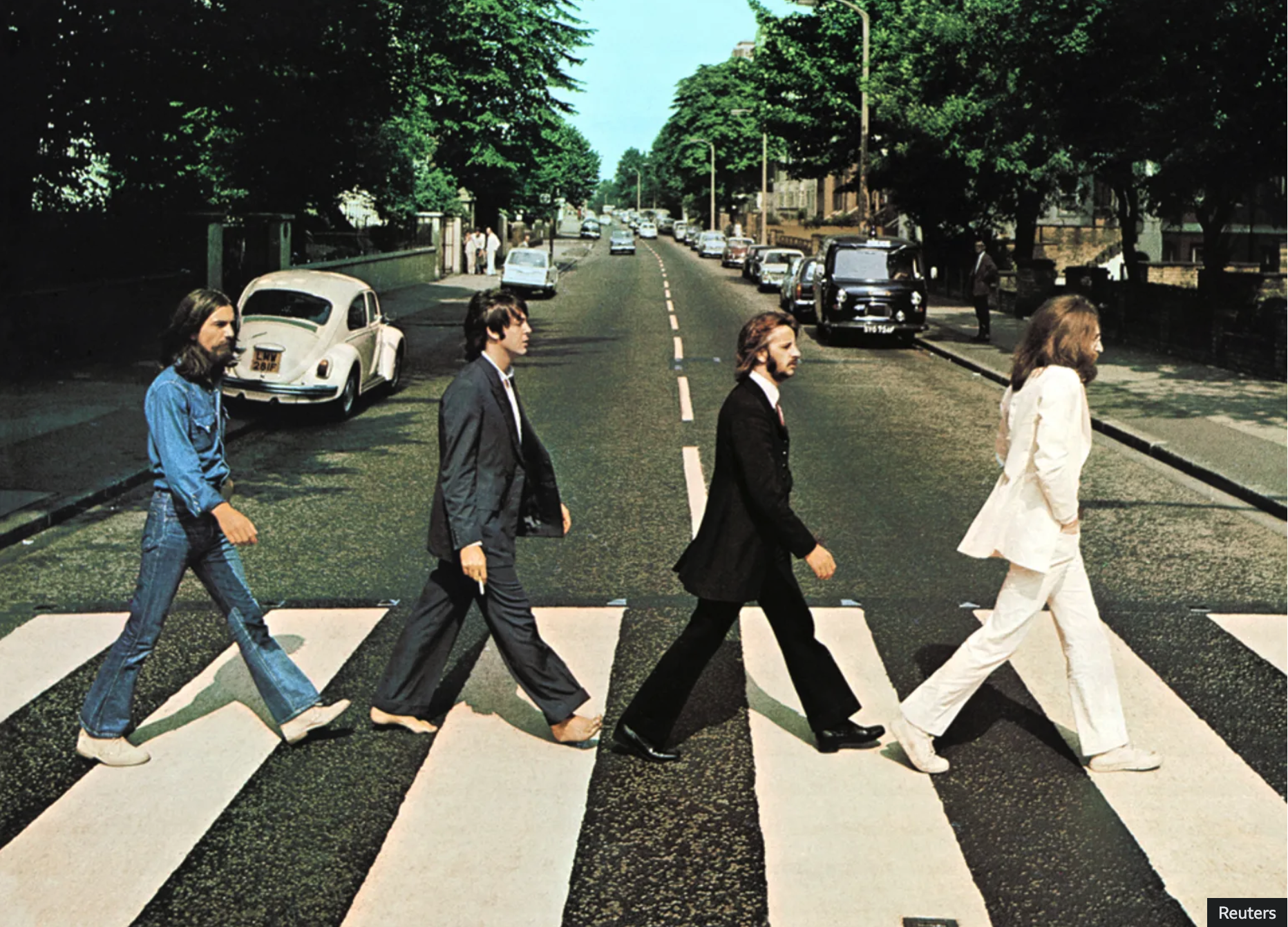 The Beatles Abbey Road Album Cover