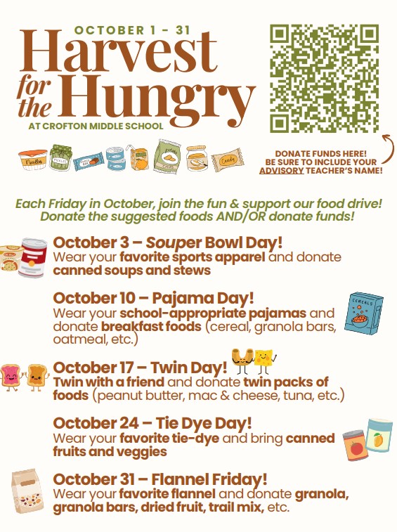 Harvest for Hungry flyer