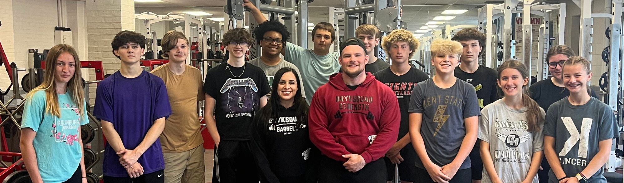 weightlifing students