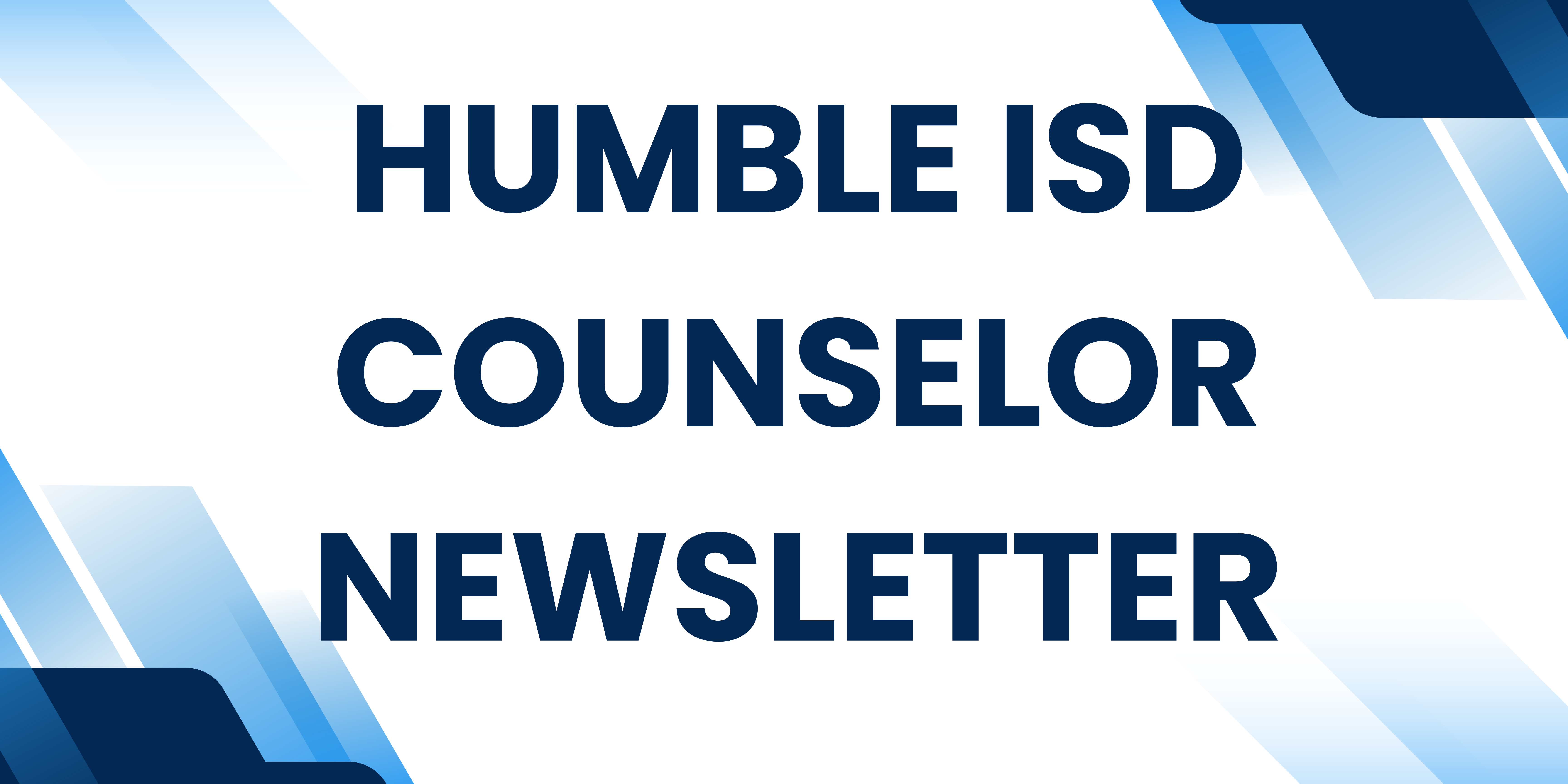 counselor newsletter image