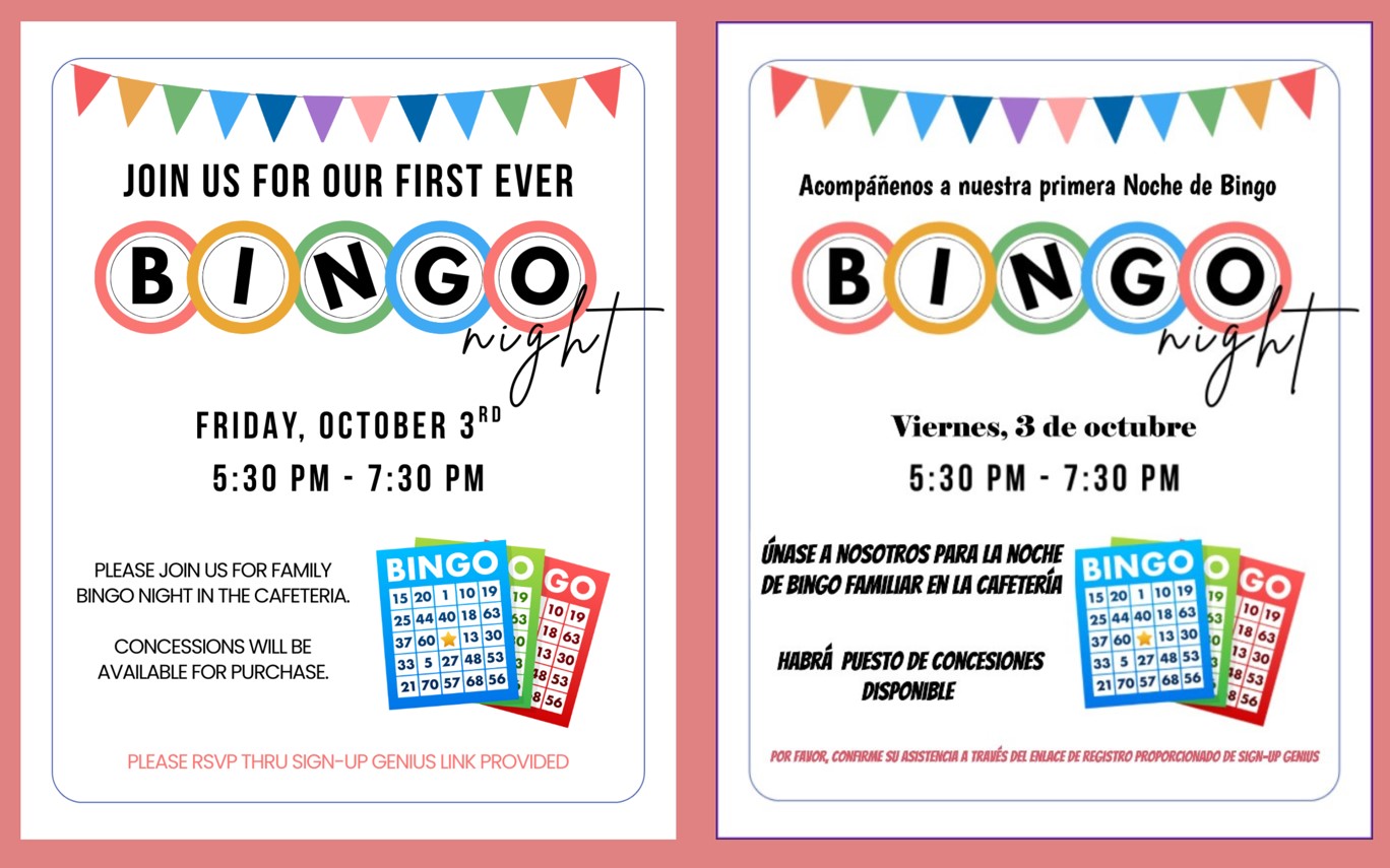 bingo night oct 25