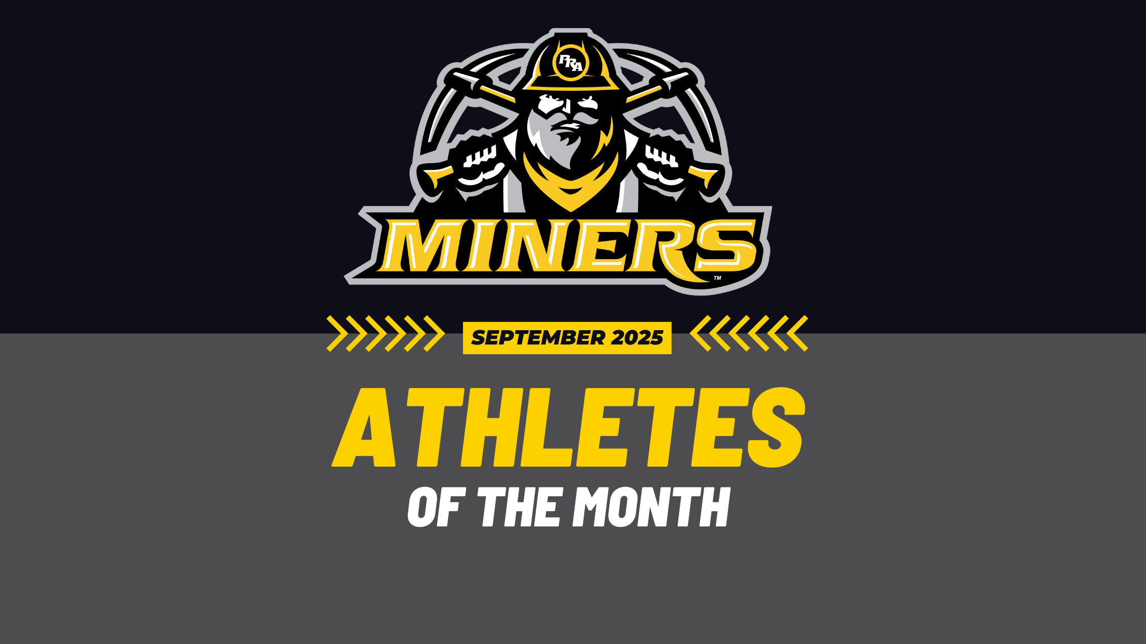 Athletes of the Month September
