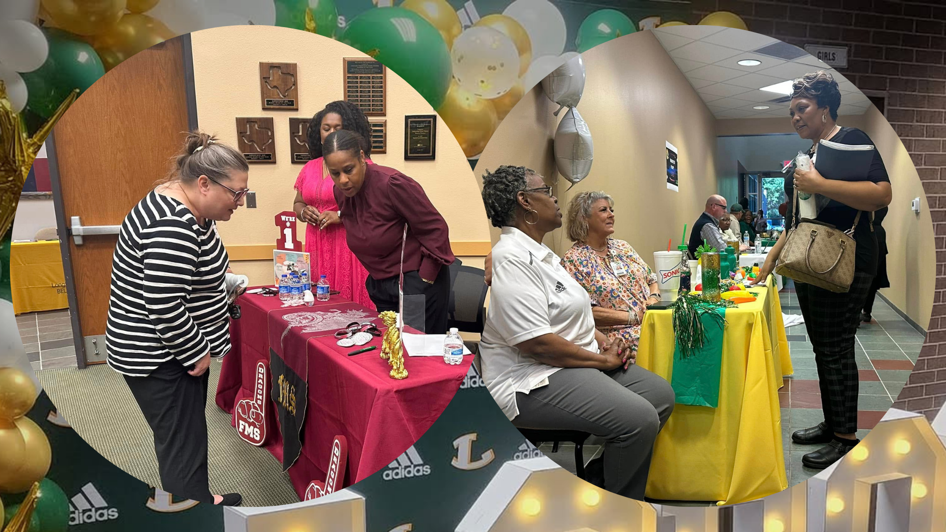 Applicants at the Longview ISD Career Fair.