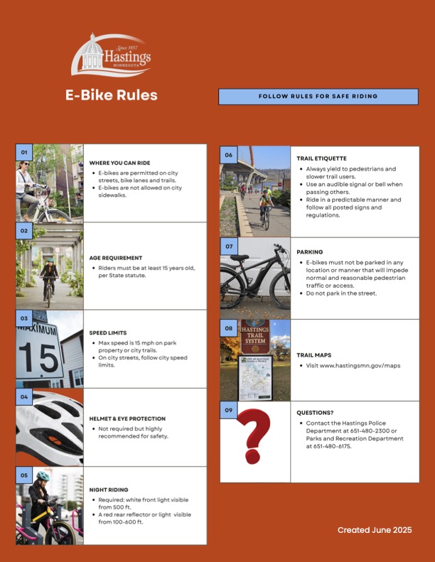 E-Bike Rules