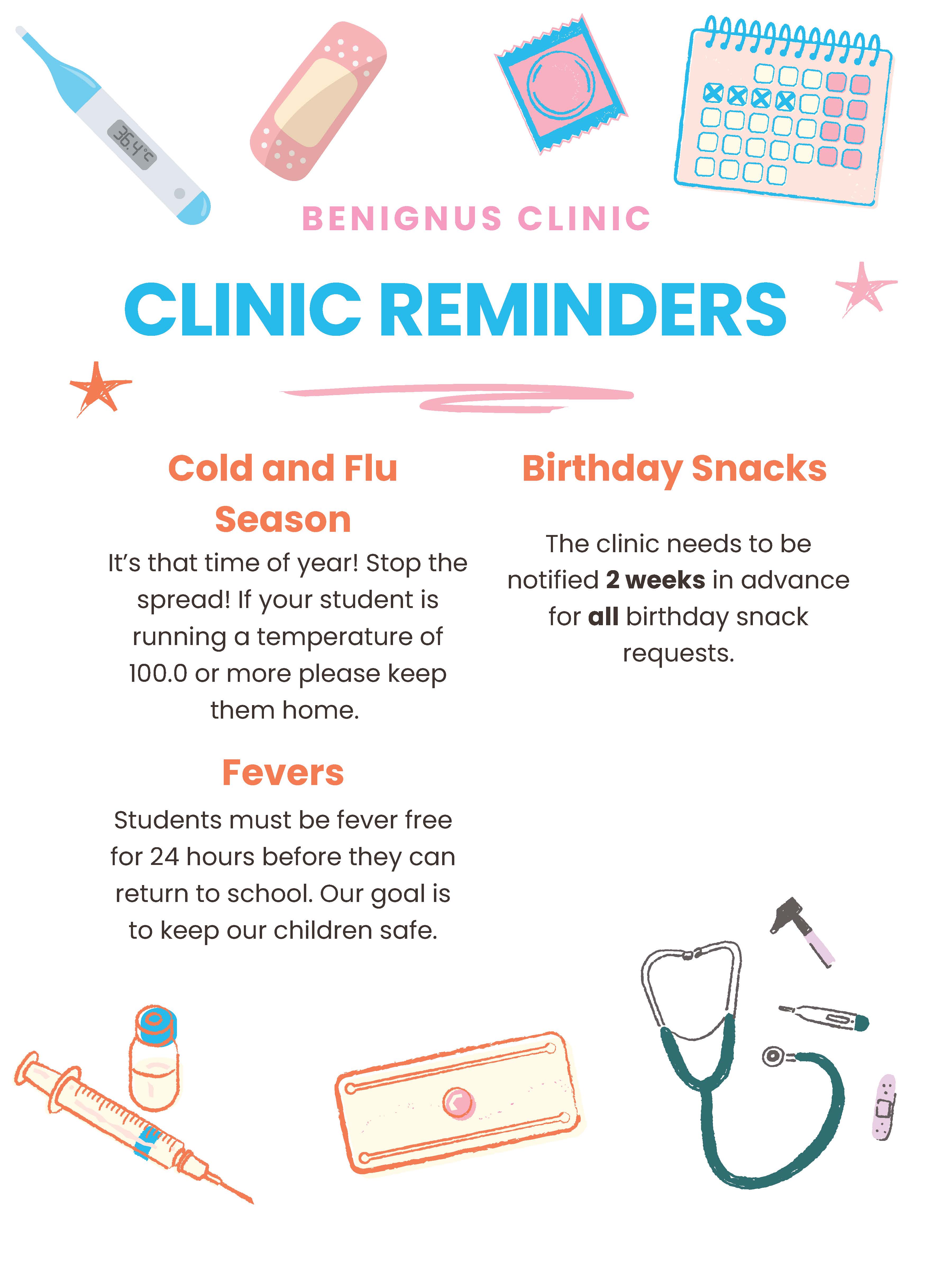 clinic reminders