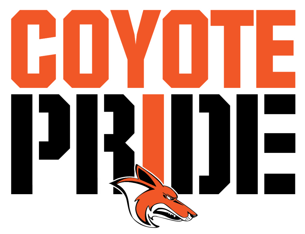 Coyote Pride under Athletics/Activities Section